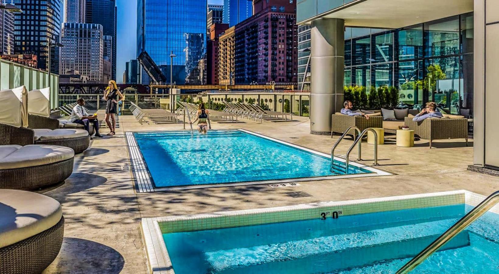 Nvcll Chicago Hotel Exterior foto